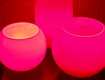 Pink lantern glow