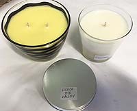 Soy candles hand poured